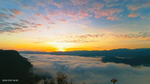 跟著雲海達人山友追雲趣 #翡翠水庫壩頂 #日出雲海 #火燒雲 12/12657490