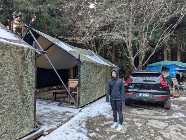 觀霧國家森林遊樂區和包場的榛山三角點2724166