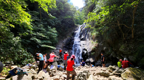 三芝夏日秘境，紅葉谷瀑布，內柑宅古道，八連溪水車公園