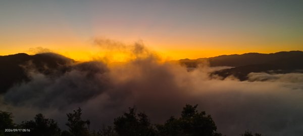 #翡翠水庫壩頂 #霞光 #日出 #雲海 9/173119411
