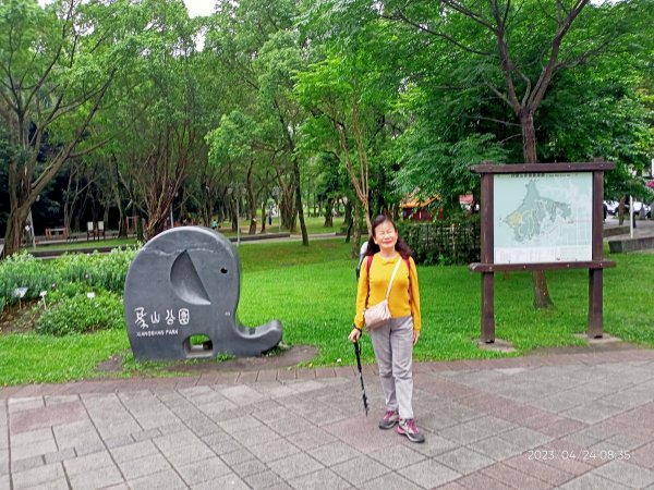 【臺北大縱走 6】象山公園→妙高台→拇指山頂峰登山口→南港山南峰→南港山→九五峰→中華科技大學2127014