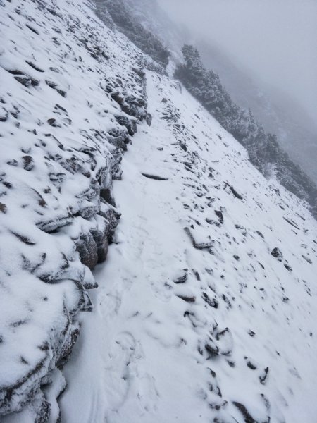 百岳:玉山南峰_雪季1575106