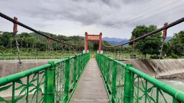 《南投》颱風過後｜竹山下坪吊橋河岸步道202407272559819