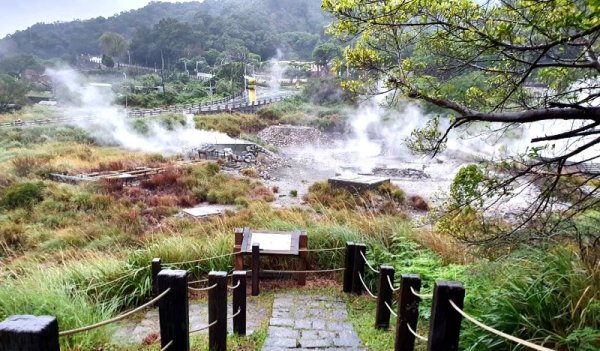 龍鳳谷步道，硫磺谷步道，磺溪嶺溫泉景觀步道，夢幻湖步道，竹圍碼頭，紅樹林生態步道（紅樹林自然保留區）