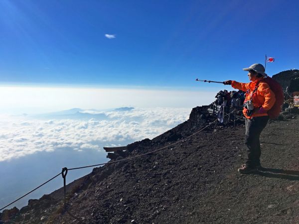 日本最高峰富士山登頂記369734