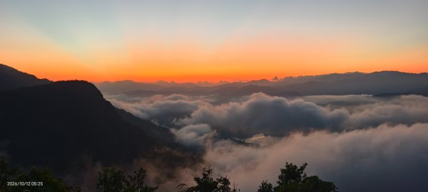 #翡翠水庫壩頂 #霞光 #日出 #雲海 10/123132544