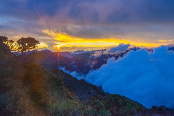 奇萊北壁下屏風山1010532