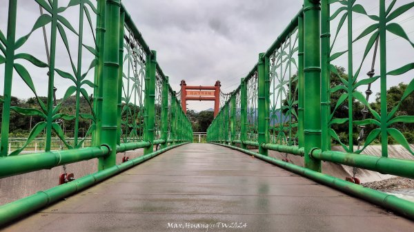 《南投》颱風過後｜竹山下坪吊橋河岸步道202407272559820