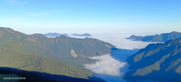 白色聖誕節-月圓雲海&殘雪，第九次合歡主東北峰單攻2387823