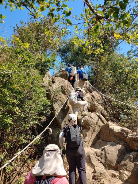 旗尾山一號登山口，春節一日遊