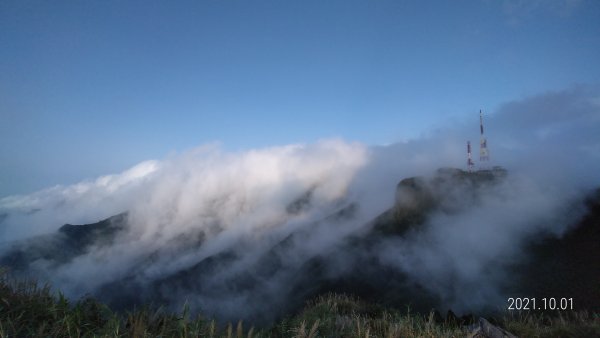 陽明山再見很滿意的雲瀑&觀音圈+夕陽，爽 !1475049