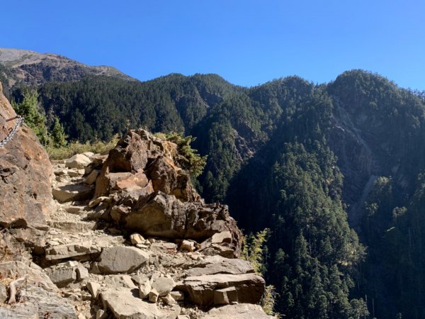 玉山主峰、玉山北峰湛藍大景739298