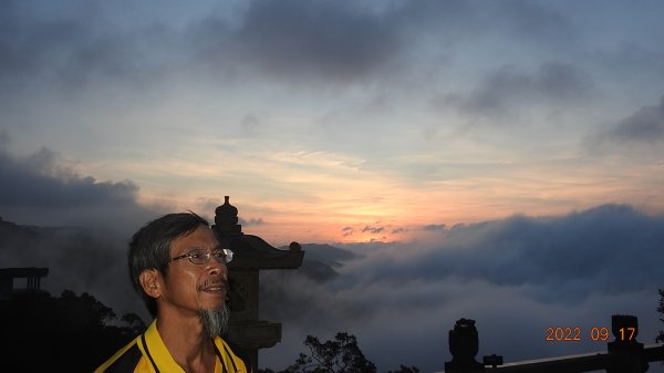 十三股山(永安社區/台北花園公墓)日出雲海&二格山白牆槓龜 9/171845166