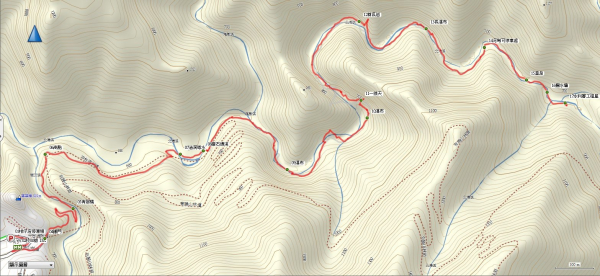 北港溪峽谷溫泉