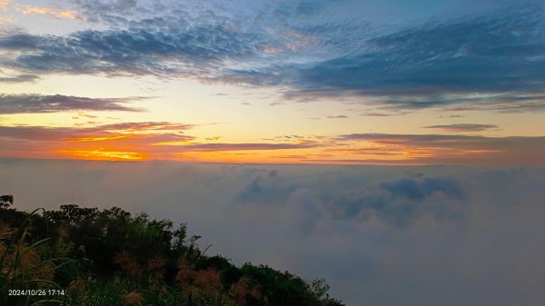 觀音山夕陽火燒雲雲海10/262636372