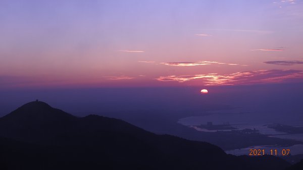 陽明山再見雲瀑&觀音圈+夕陽晚霞&金星合月1507063