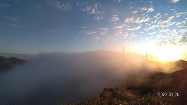 縮時攝影陽明山雲海&夕陽1591830