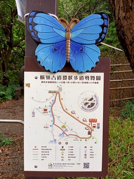 漫步陽明山前山公園→湖山綠地→橫嶺古道→湖山→半嶺步道1844861