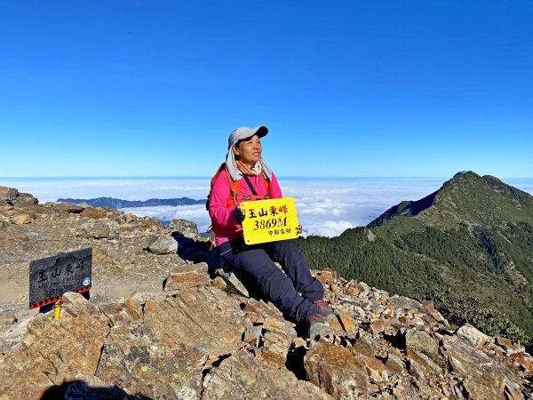 終於踏上十峻之首玉山東峰202010071125023