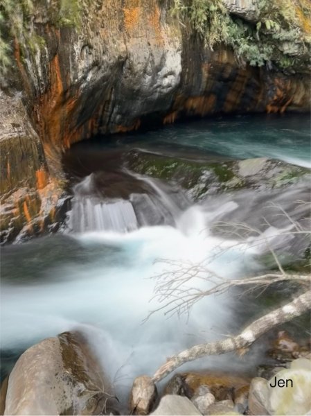 帖比倫峽谷瀑布與紅香溫泉2728689