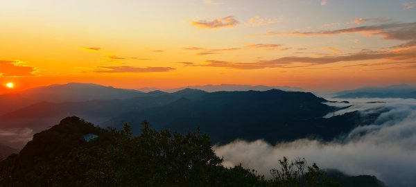 #二格山 #琉璃光 #霞光 #火燒雲 #雲海流瀑 #日出 8/202864878
