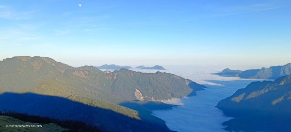 白色聖誕節-月圓雲海&殘雪，第九次合歡主東北峰單攻2387825