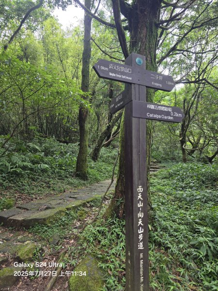 2025-07-27臺北大縱走第一段：關渡至二子坪2847220