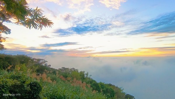 觀音山夕陽火燒雲雲海10/262636368