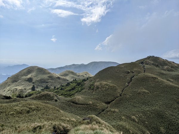 七星連走(小油坑 七星瀑布 夢幻湖 七星公園 七星東峰 七星主峰 凱達格蘭山 恐龍接吻石 七星南峰1697754