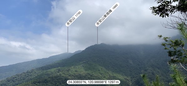 百川山沿稜探勘過210林道至海拔2025公尺處111.9.241912648