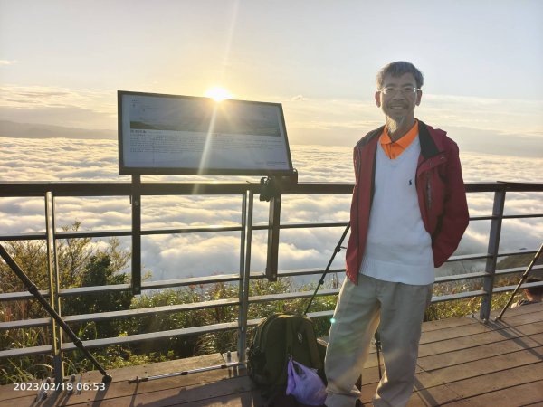觀音山日出雲海+觀音圈+下弦月+曙光火燒雲&太平濱海步道晚霞海霧&琉璃光2/182035148