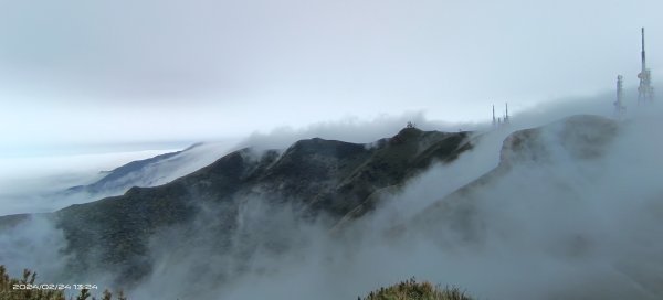 小觀音西峰雲海&雲瀑&霧虹觀音圈&夕陽，2/24元宵節快樂 ！2435964