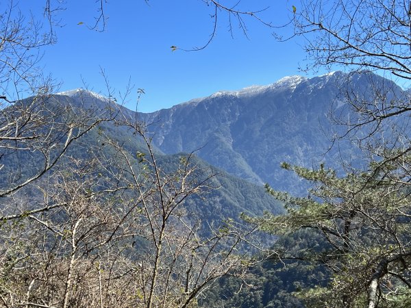 【駒盆西稜上馬博下嘆息灣D1】龍貓公車、郡大溪與積雪玉山2443677