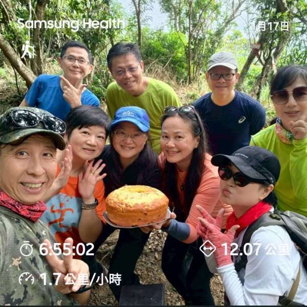 20260117淡蘭北路三段隆嶺古道+雪山尾稜北段+福卯古道大O走