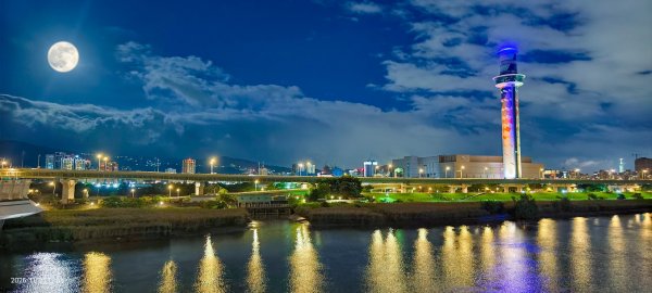 #漁人碼頭 #洲美河堤步道 #超級月亮 11/62930326