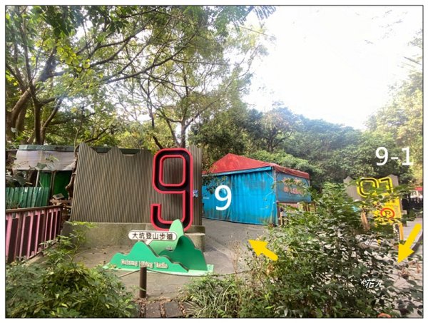 軍功寮山、大坑9、7、6、9-1步道 O型一圈2950760