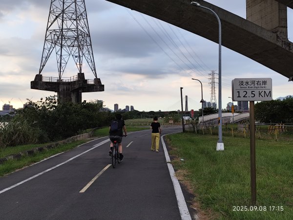 【臺北大縱走 8】萬壽橋頭(木柵)公車站→捷運關渡站［河濱自行車道］2881996