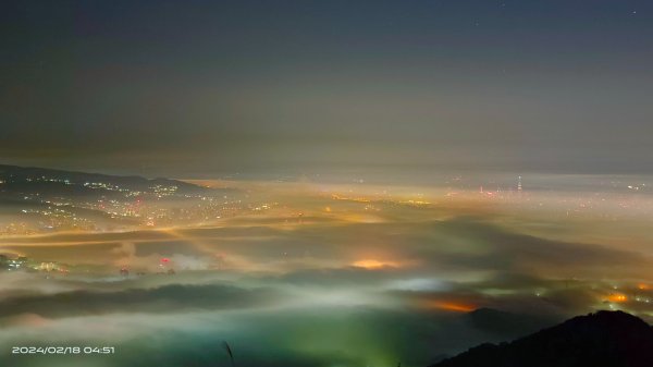 觀音山/硬漢嶺夜景琉璃光&火燒雲20240218 V.清透濾鏡特效修圖2467713