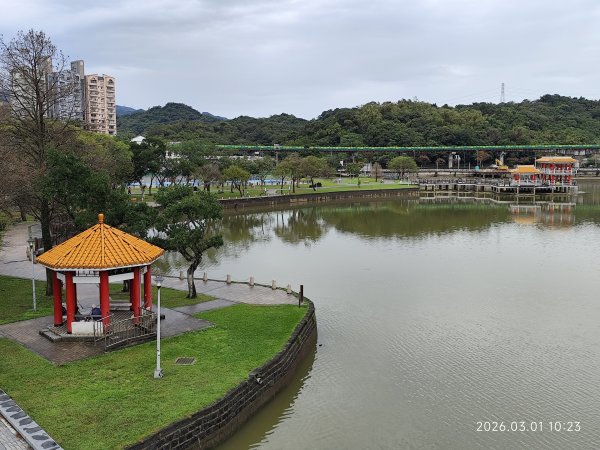 【臺北大縱走 4】大湖公園→大溝溪生態治水園區→圓覺瀑布→峯碧山圓覺寺→碧山巖→白石湖吊橋→碧湖公園3008919