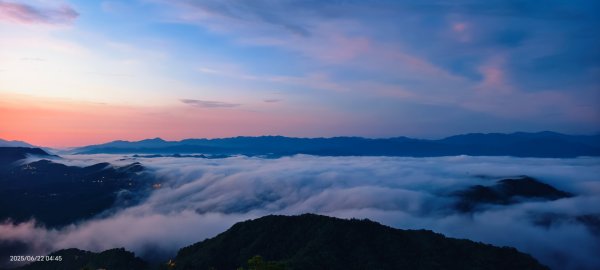 二格山 #琉璃光 #雲海流瀑 #雲瀑 #火燒雲 #日出 6/222817106
