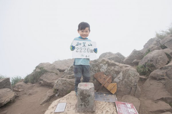 四歲小樂的第十座小百岳-加里山1012699