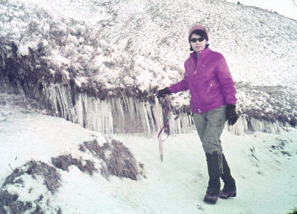 1972 春節奇萊南峰 能高北峰見瑞雪25963