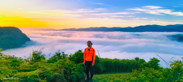 #新店四十份 #翡翠水庫壩頂 #日出 #雲海 #火燒雲 #藍腹鷴 5/20