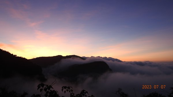 新店四十份/翡翠水庫壩頂月光/晨曦/日出雲海&石碇二格山雲海 7/7 & 13孓遺植物 #雙扇蕨2207739