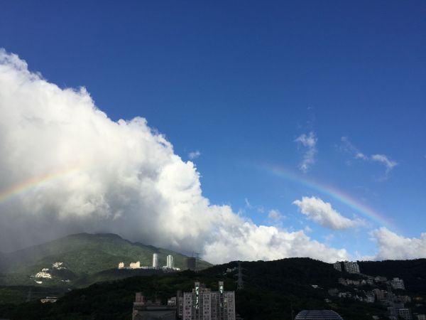 山竹颱風帶來北部雙彩虹與藍天綠水的祝福407782