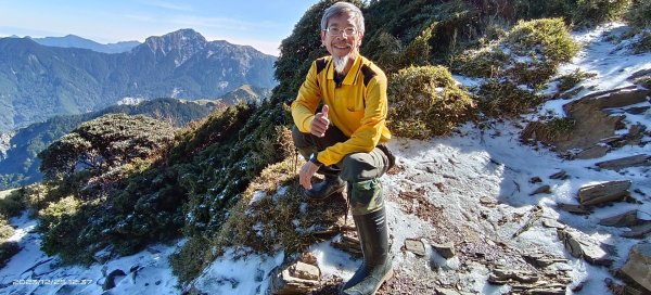 白色聖誕節-月圓雲海&殘雪，第九次合歡主東北峰單攻2387805