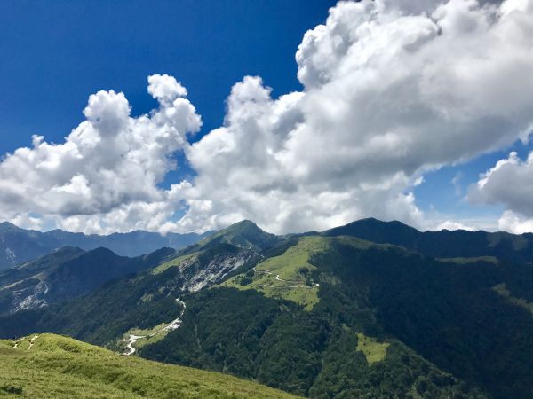 初秋夏末，合歡北峰165216