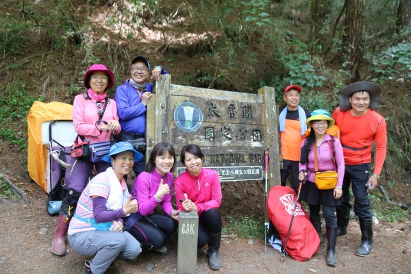 2018/5/18百岳南湖群峰(D1)─勝光登山口→勝光山→多加屯山→木杆營地→雲稜山莊