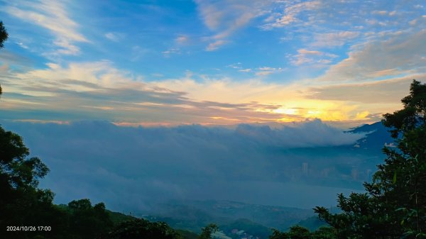 觀音山夕陽火燒雲雲海10/262636363