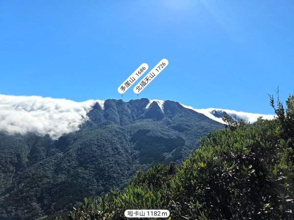 東北季風起遊走雲瀑和山毛櫸間的啦卡山與北插天山登山行2951089